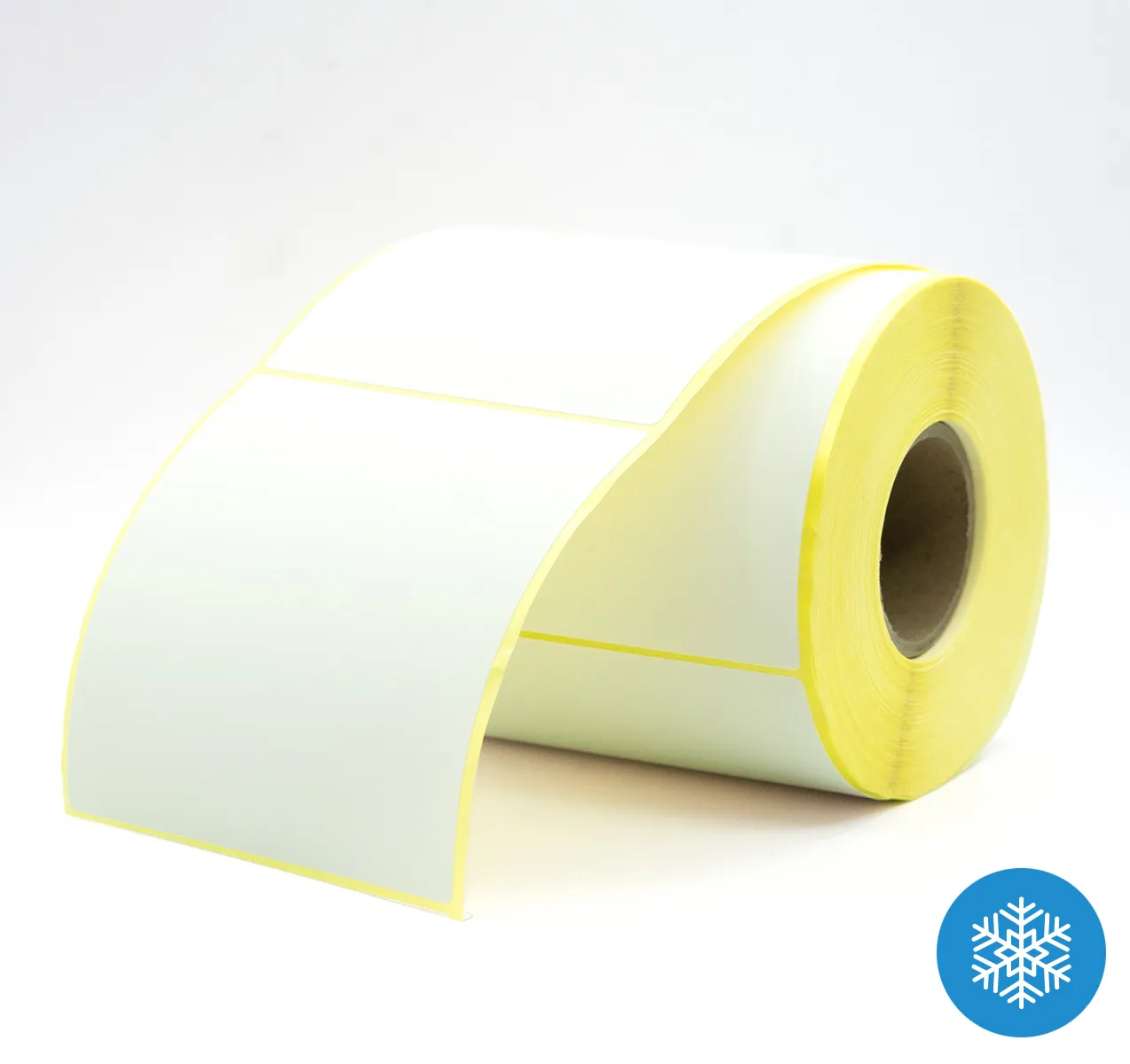 Etykiety białe na&nbsp;roli Etykiety białe termiczne Etykiety termotransferowe Etykiety do&nbsp;niskich temperatur