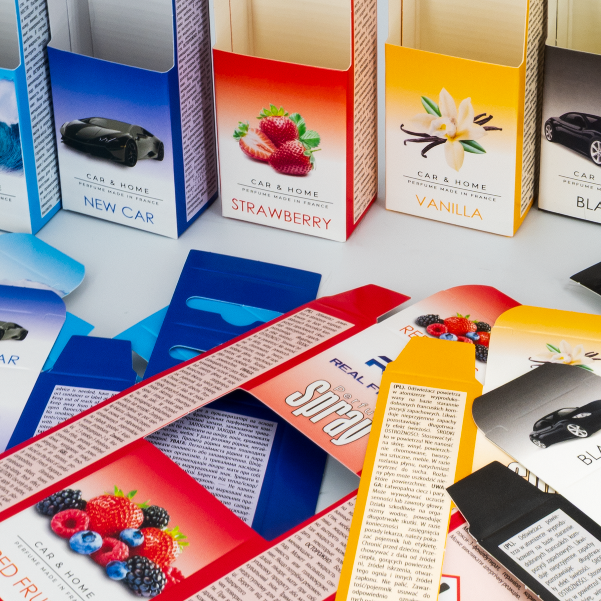 Blistry, zawieszki, etykiety kartonowe